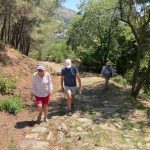 The Pilgrims climb the Via Egnatia